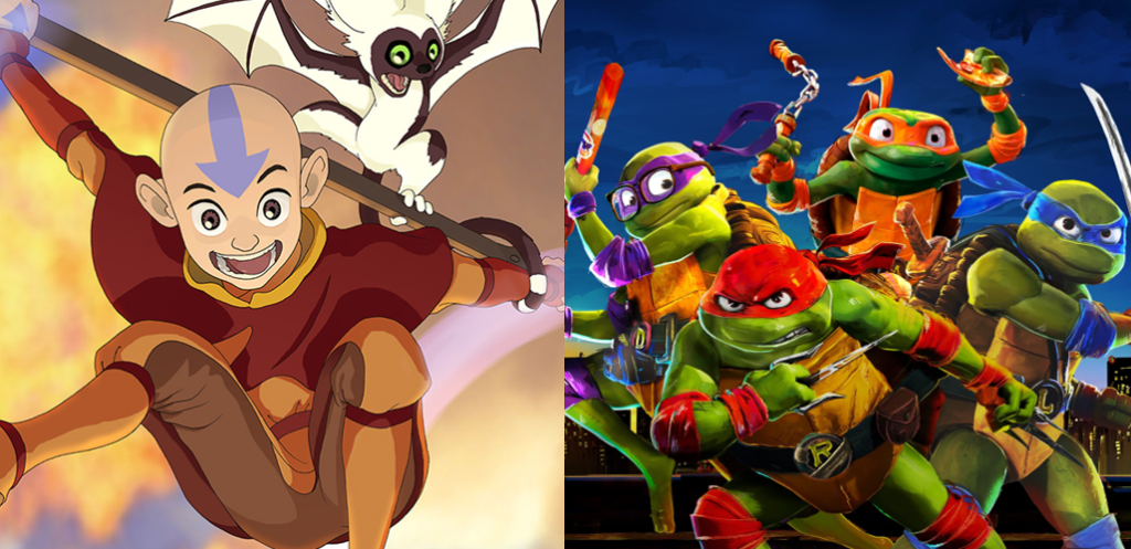 PARAMOUNT ADIA TARTARUGAS NINJAS E AVATAR